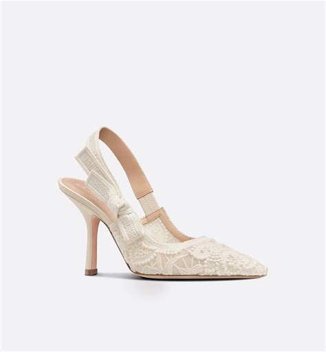 dior slingbacks white|Dior slingback dupes.